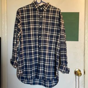 Gap flannel button down